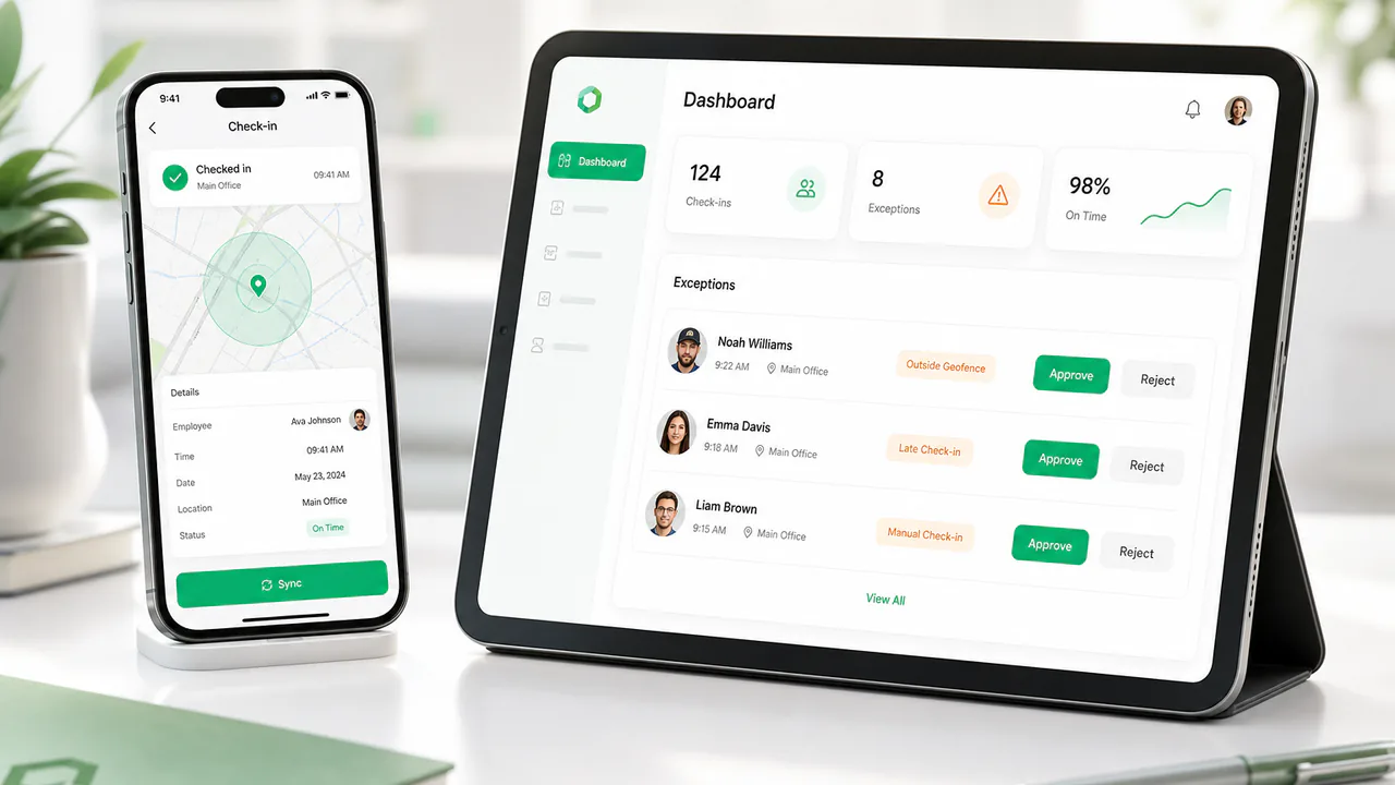 IMG-006 — Mobile check-in / manager